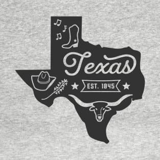 State of Texas Graphic Tee T-Shirt